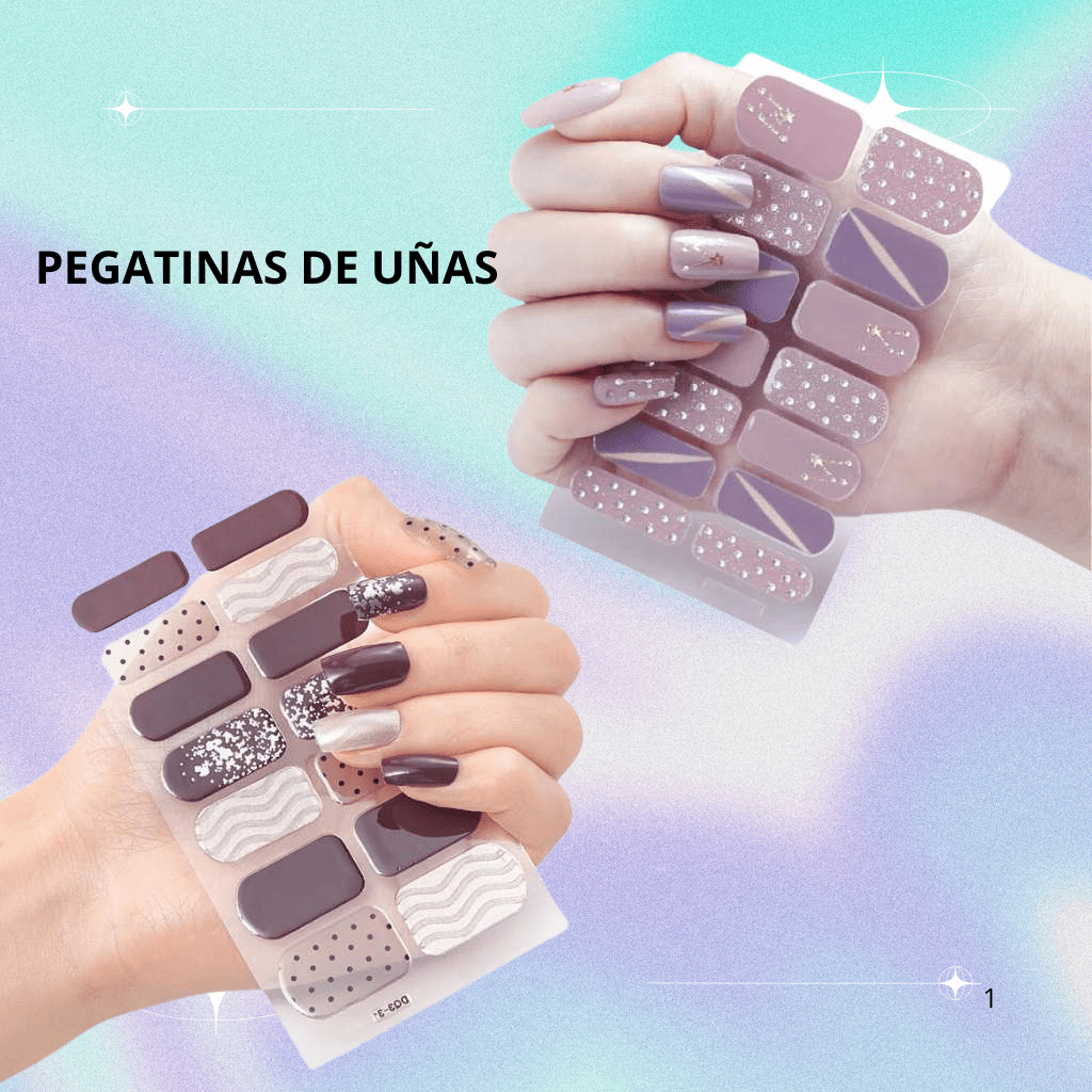 PEGATINAS DE UÑAS